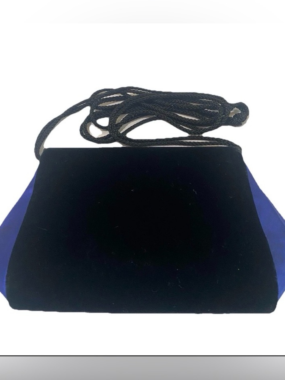 Carla Marchi Women's Blue Evening Clutch Purse